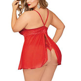 Women Sexy Lingerie Plus Size Open Back Lingerie Lace Underwear Sets